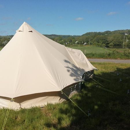 Coed Y Brenin Retreat - Bell Tent Glamping Near Aberaeron Ciliau-Aeron Exteriör bild
