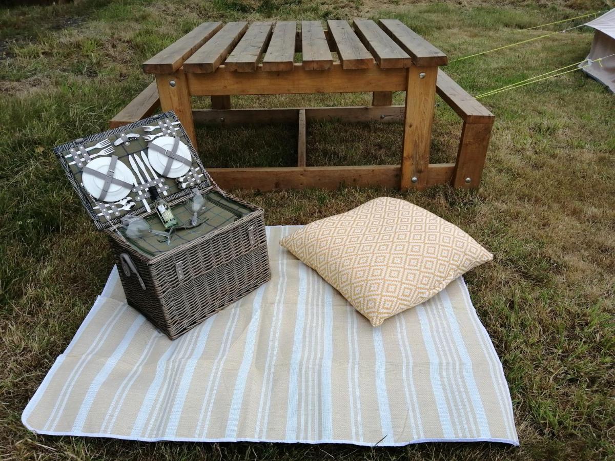 Coed Y Brenin Retreat - Bell Tent Glamping Near Aberaeron Ciliau-Aeron Exteriör bild
