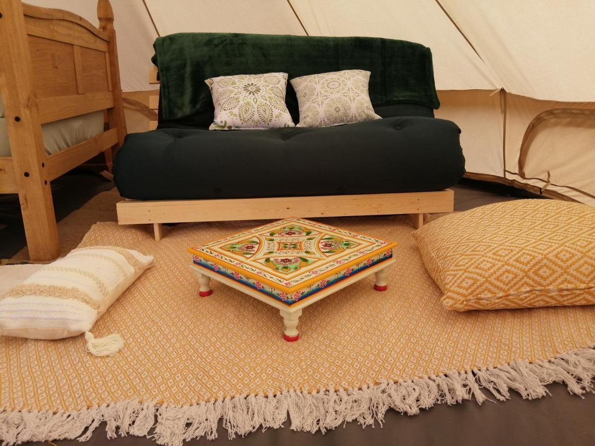 Coed Y Brenin Retreat - Bell Tent Glamping Near Aberaeron Ciliau-Aeron Exteriör bild